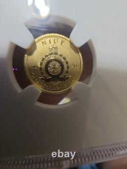 1g Pteranodon Gold Coin Ngc Pf70