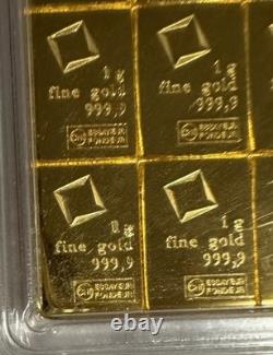 2-1 gram Gold CombiBarT Valcambi Suisse Bar. 9999