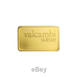 2.5 gram Valcambi Gold Bar