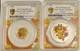 2- Coin Set 2024 1/10 Oz Gold & 15 Gram Silver China Dragon Pcgs Pr70dcam