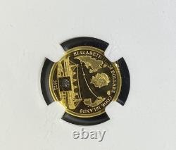 2 Gold Titanic Coins! NGC PR70 1/10th oz Gold (not eagle). 5gram anniversary READ