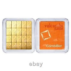 20 gram (20 x 1 g) Valcambi Gold CombiBar