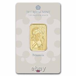 20 gram Gold Bar The Royal Mint Britannia SKU#253880