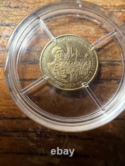 2000 Civil War Gold $10 Dollar Coins x4 Uncirculated. 5 Gram Gold