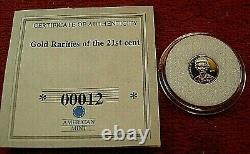 2000 Elizabeth II 0.5 Half Gram 14k GOLD Coin Proof VERY LOW NUMBER 00012