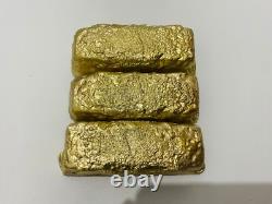 2000 Grams Scrap Gold Bar For Gold Recovery Melted Different Computer Coins Pins