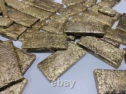2000 Grams Scrap Gold Bar For Gold Recovery Melted Different Computer Coins Pins