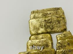 2000 Grams Scrap Gold Bar For Gold Recovery Melted Different Computer Coins Pins