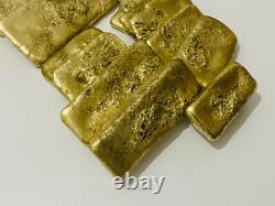2000 Grams Scrap Gold Bar For Gold Recovery Melted Different Computer Coins Pins