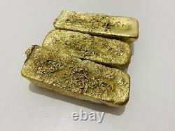 2000 Grams Scrap Gold Bar For Gold Recovery Melted Different Computer Coins Pins