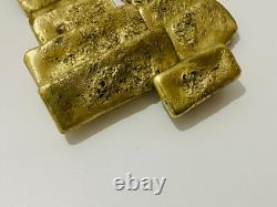 2000 Grams Scrap Gold Bar For Gold Recovery Melted Different Computer Coins Pins