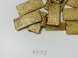 2000 Grams Scrap Gold Bar For Gold Recovery Melted Different Computer Coins Pins