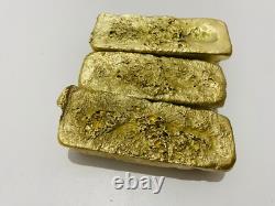 2000 Grams Scrap Gold Bar For Gold Recovery Melted Different Computer Coins Pins