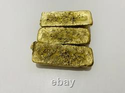 2000 Grams Scrap Gold Bar For Gold Recovery Melted Different Computer Coins Pins