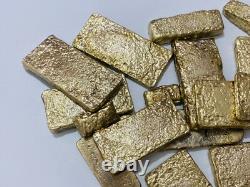 2000 Grams Scrap Gold Bar For Gold Recovery Melted Different Computer Coins Pins