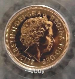 2000 Great Britain Gold 1/2 Half Sovereign Millennium 1st Strike PCGS MS 67