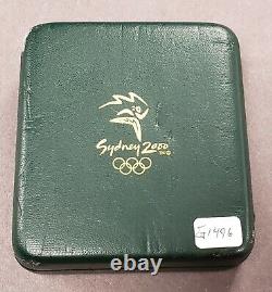 2000 Sydney Australia Olympic 10.021 Gram Gold Coin Colorized CoA G1496