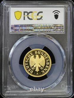 2001 A Germany Proof Gold Deutsche Mark PCGS PR 69 DCAM Deep Cameo