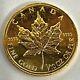 2001 Canada Gold Maple Leaf 1/10 Oz Elizabeth Ii Gold Coin 3.1 Grams