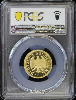 2001 F Germany Proof Gold Deutsche Mark PCGS PR 69 DCAM Deep Cameo