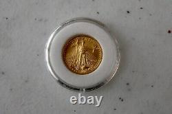 2005 $5 St. Gaudens U. S. Gold Coin UNCIRCULATED in SEALED PLASTIC HOLDER