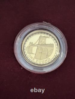 2005 Great Britain Menai Straits Bridge 19.62 Grams 22 Ct Gold One Pound Coin