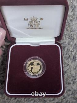 2005 Great Britain Menai Straits Bridge 19.62 Grams 22 Ct Gold One Pound Coin