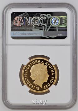 2005 Great Britain St George Gold Proof 2 Sovereign Coin NGC PF69 Ultra Cameo