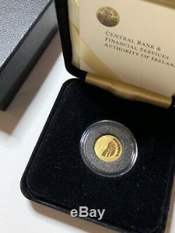 2006 Gold Proof 20 Coin Ireland, Samuel Beckett (1.24 grams Gold)