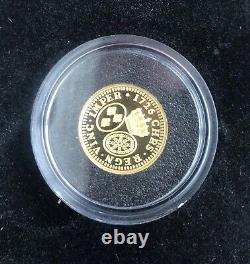 2007 $1 Fine Gold Louis Coin 99.99% Pure Gold Canada