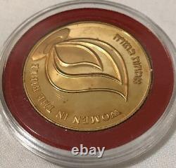 2007 Mint Rebecca Women in The Bible Gold Plate Silver Medal Proof Coin 20gram