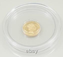 2007 Walking Liberty 100 years $1 Cook Islands 1/2 Gram. 9999 Fine Gold Coin