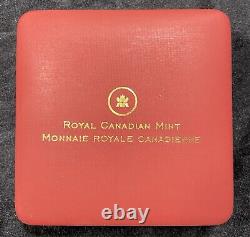 2008 $350 Gold Canada Purple Saxifrage in OGP. 99999 35 Grams 1.125 oz
