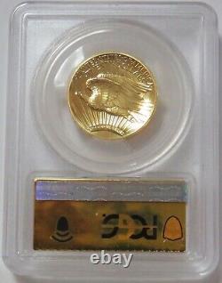 2009 Gold $20 Uhr Ultra High Relief Pcgs Ms 70 Pl Prooflike