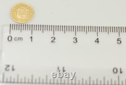 2010 Bank of Nauru. 9999 Fine Gold $5 Coin 0.5 Grams French Gold Investment