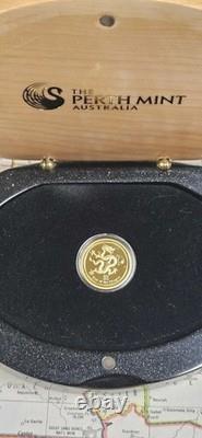 2012 Lunar Dragon Gold Coin Rare LOW MINTAGE 9999 fine Gold