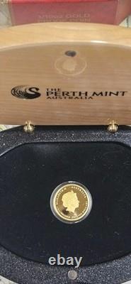 2012 Lunar Dragon Gold Coin Rare LOW MINTAGE 9999 fine Gold
