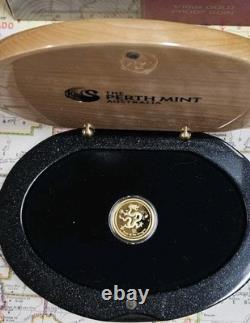 2012 Lunar Dragon Gold Coin Rare LOW MINTAGE 9999 fine Gold
