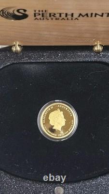 2012 Lunar Dragon Gold Coin Rare LOW MINTAGE 9999 fine Gold