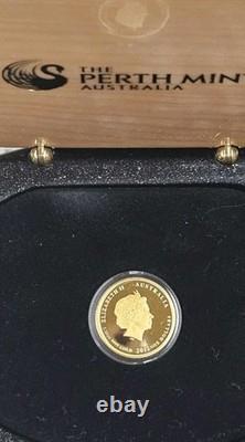 2012 Lunar Dragon Gold Coin Rare LOW MINTAGE 9999 fine Gold