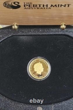 2012 Lunar Dragon Gold Coin Rare LOW MINTAGE 9999 fine Gold
