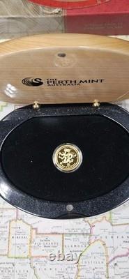 2012 Lunar Dragon Gold Coin Rare LOW MINTAGE 9999 fine Gold