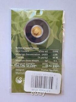 2013 Australian Koala Mini 99.99 0.5g Gold Coin SEALED OGP