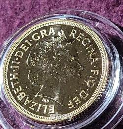 2013 U. K. Royal Birth Celebration GOLD Sovereign ltd ed #1404/2013