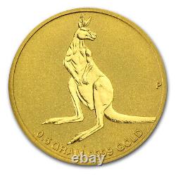 2014 Australia 1/2 Gram Gold Kangaroo Mini Roo BU (Assay Card)