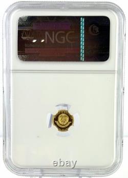 2014 Burundi Proof JFK 1/2g Gold NGC PF70.9999 FDOI Kennedy