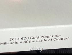 2014 Ireland 20 Euro 0.5 gram gold coin, Battle of Clontarf