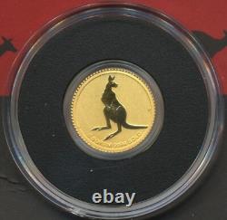 2014-P Australia 1/2 Gram Gold Miniature Kangaroo. The Cute Mini Kangaroo