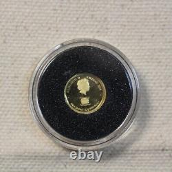 2014 Tokelau $5 Year of the Horse 0.5 Gram. 9999 Gold Proof with COA