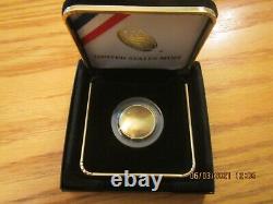 2014 United States Mint Baseball Hall of Fame BU GOLD Coin Item B32 OGP COA